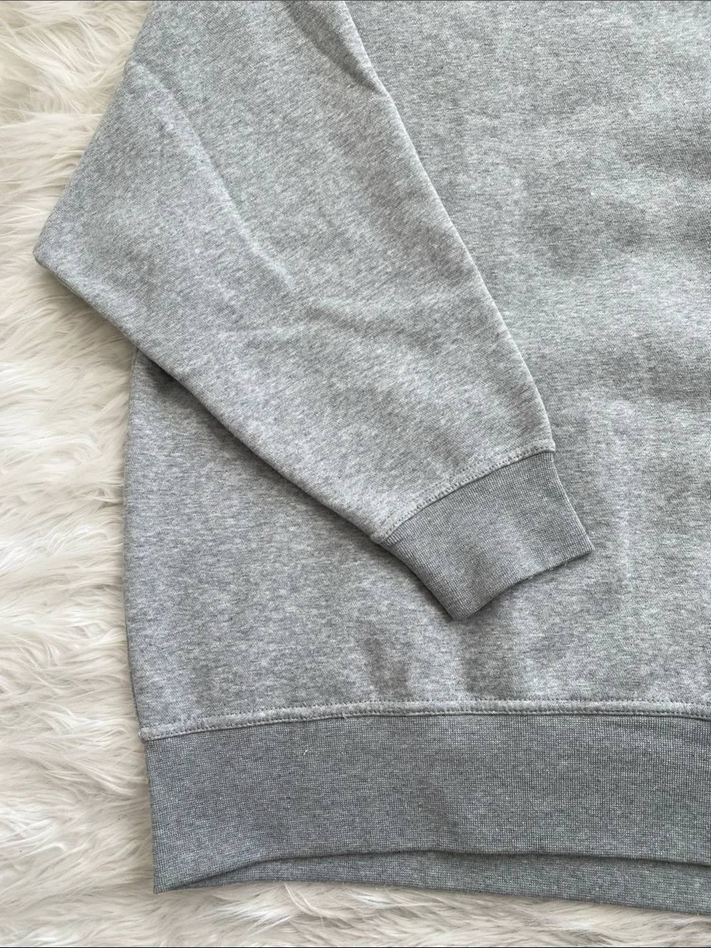 Nike | Oversized Crewneck Sweatshirt with White Swoosh
